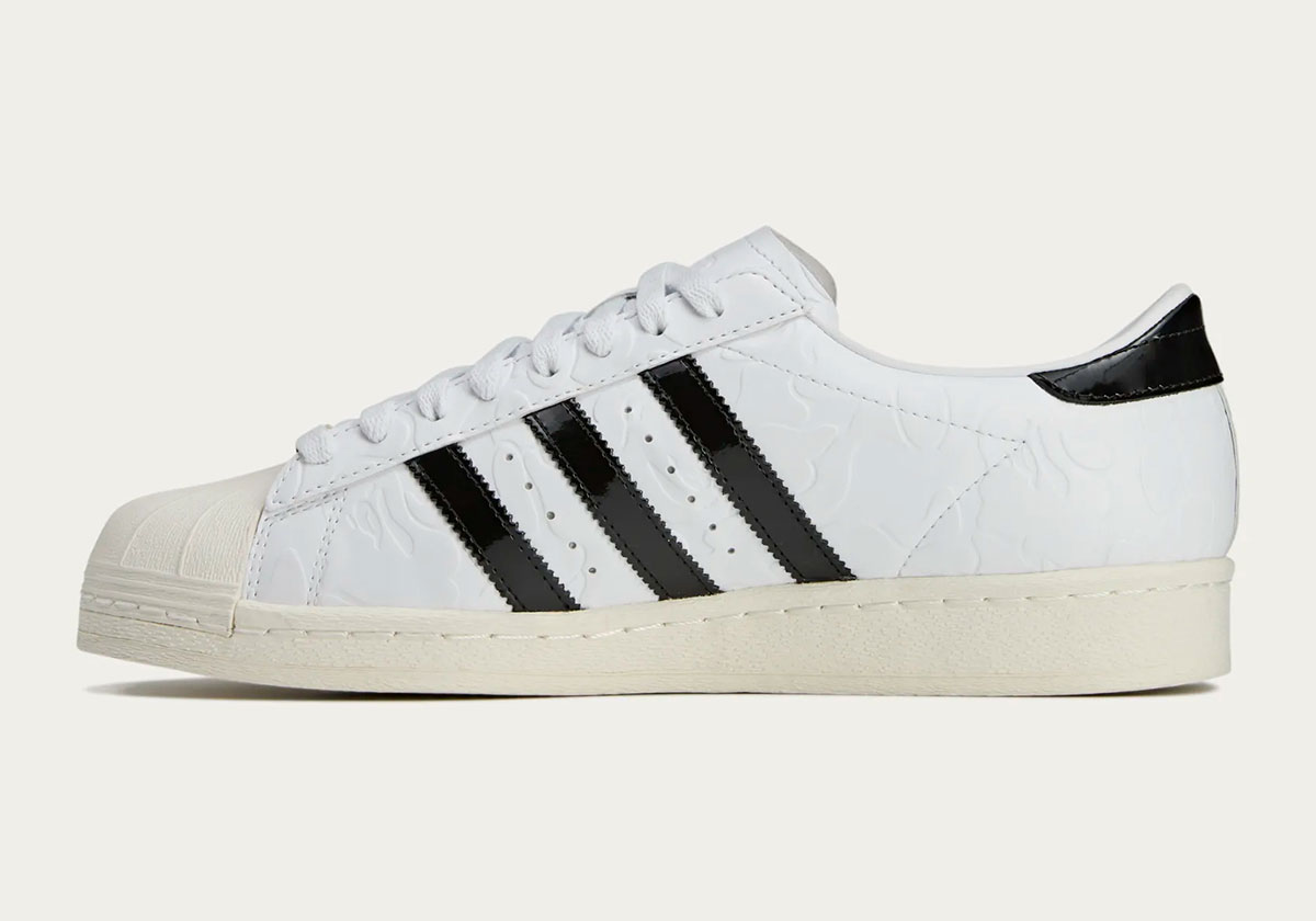 Bape Adidas Superstar White Jr2701 1