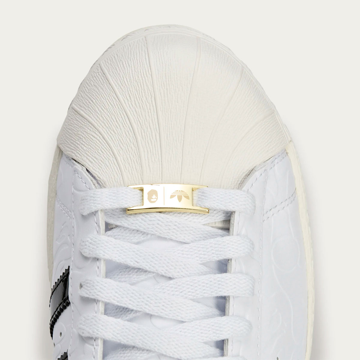 Bape Adidas Superstar White Jr2701 2