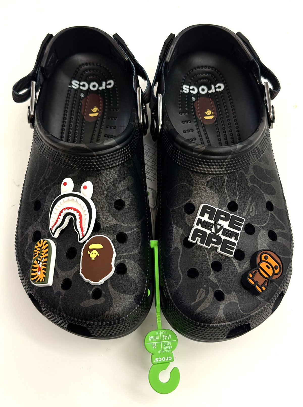 Bape Crocs Black 2