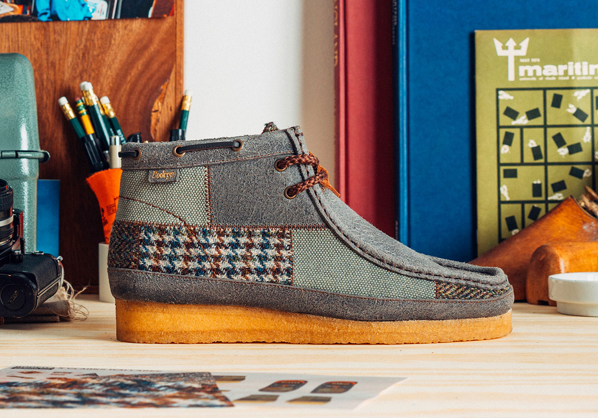 Bodega Nods To New England With A Patchwork Clarks Wallabee