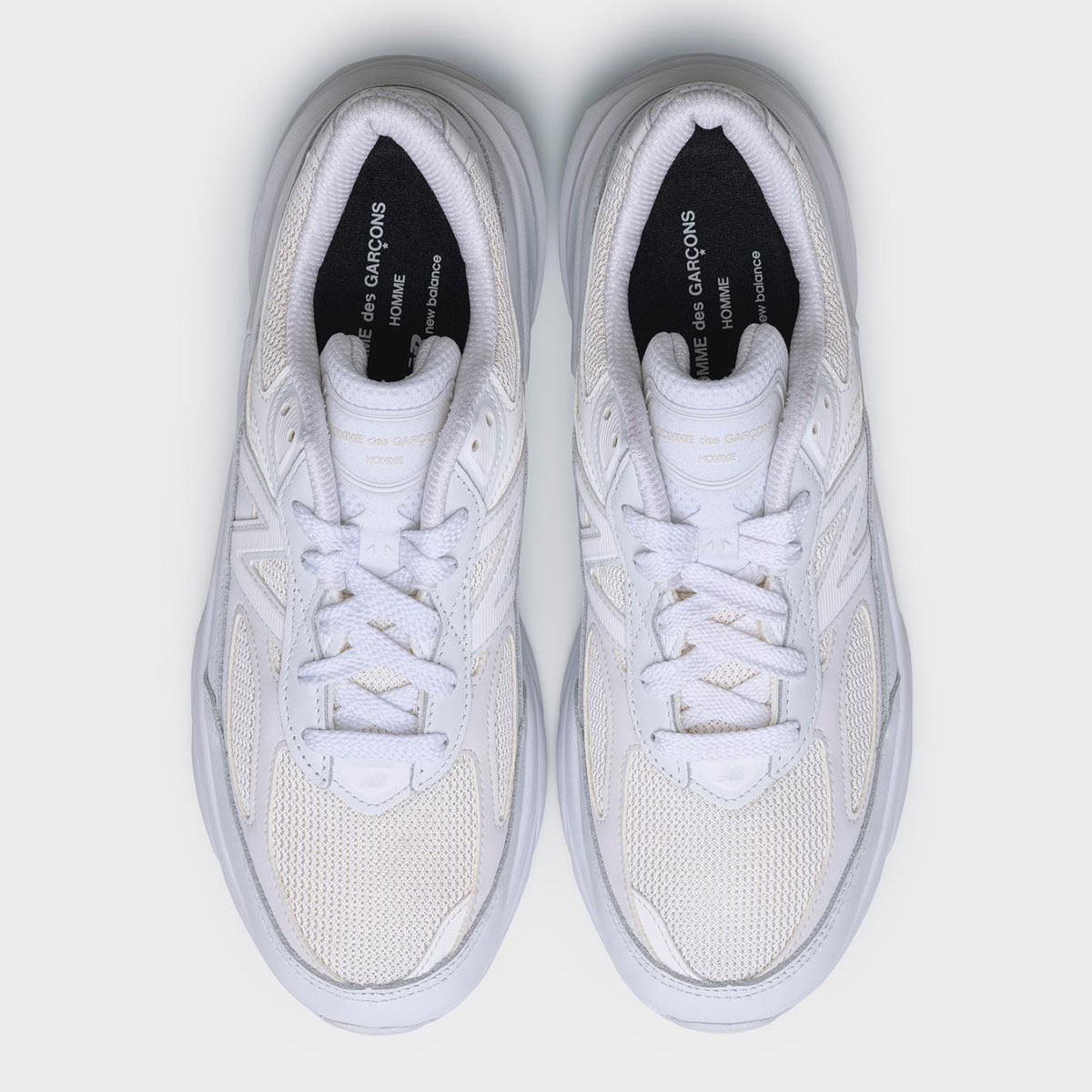 Comme Des Garcons Homme New Balance 990v6 White 4