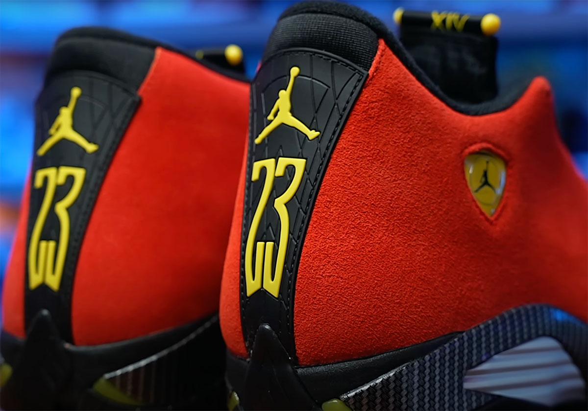 First Look At The Air Jordan 14 “Ferrari”