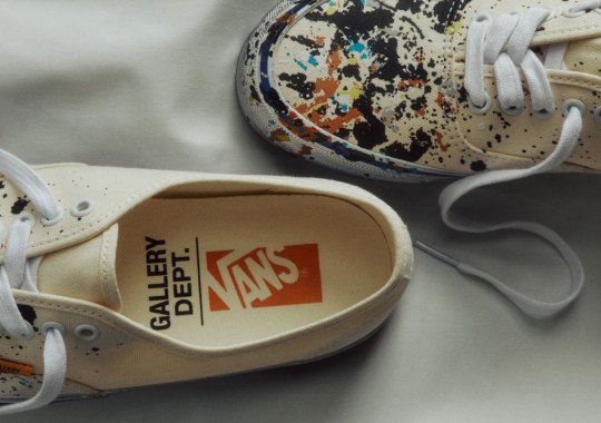 Gallery Dept. Splatters Paint On The Vans Authentic
