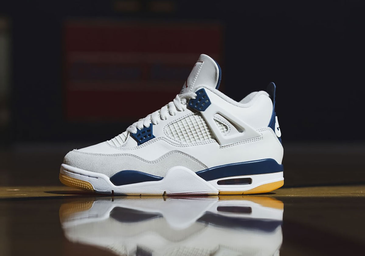 Jordan 4 Sb Navy Raffles 1
