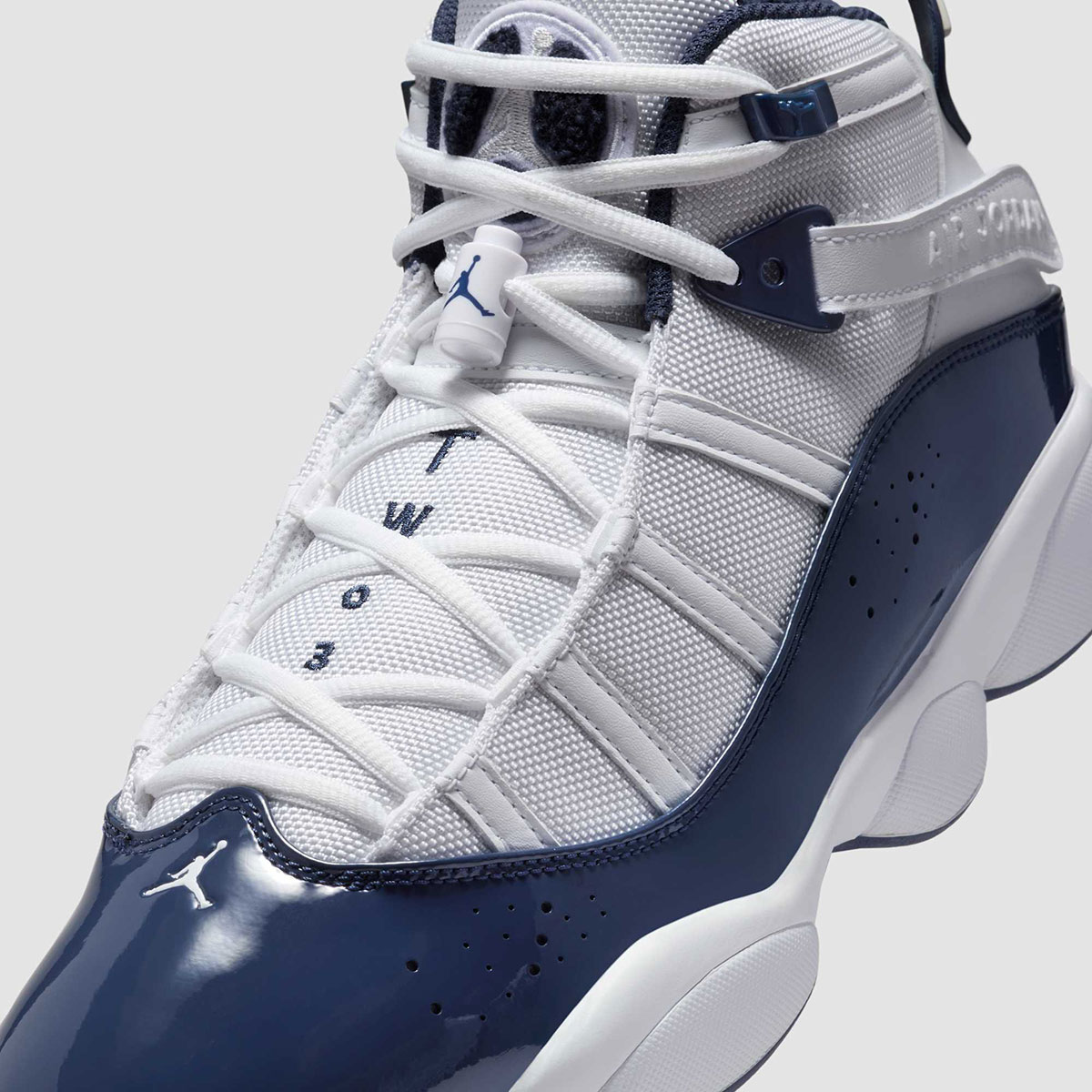 Jordan 6 Rings White Neutral Grey Midnight Navy 322992 124 2