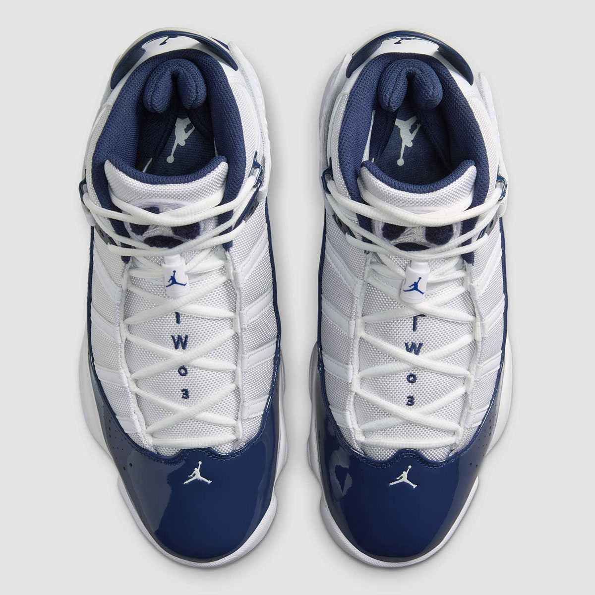 Jordan 6 Rings White Neutral Grey Midnight Navy 322992 124 6