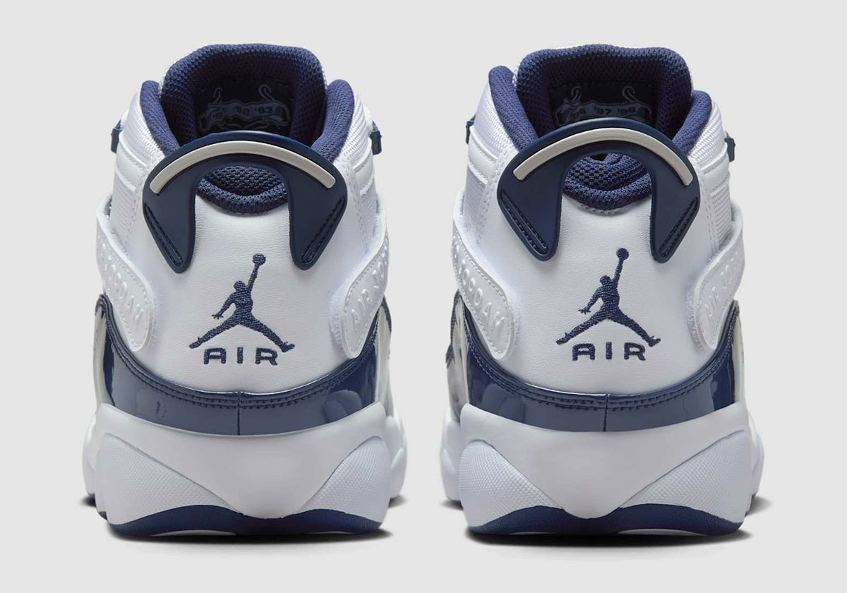 Jordan 6 Rings White Neutral Grey Midnight Navy 322992 124 8