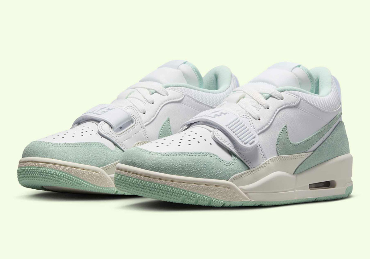 The Jordan Legacy 312 Low Surfaces In Frosty "Igloo/Sail”