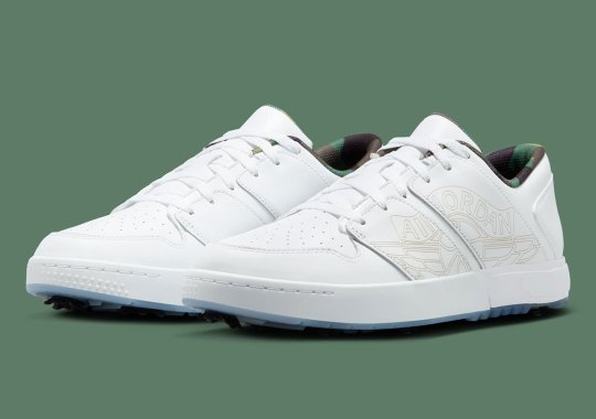 The Jordan Nu Retro 1 Golf Shoes Hides Camo Prints
