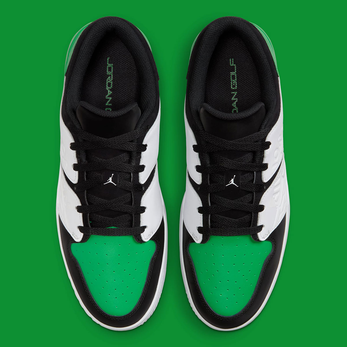 Jordan Nu Retro 1 Golf Green Black White Fz4153 002 2