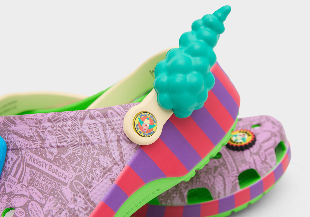 Krusty The Klown Simpsons Crocs Classic Clog 3