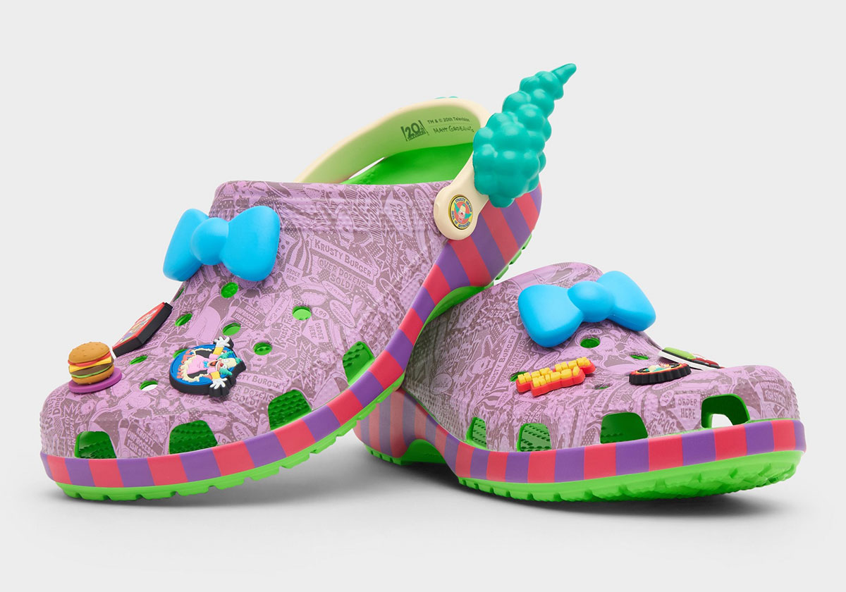 Krusty The Klown Simpsons Crocs Classic Clog 6