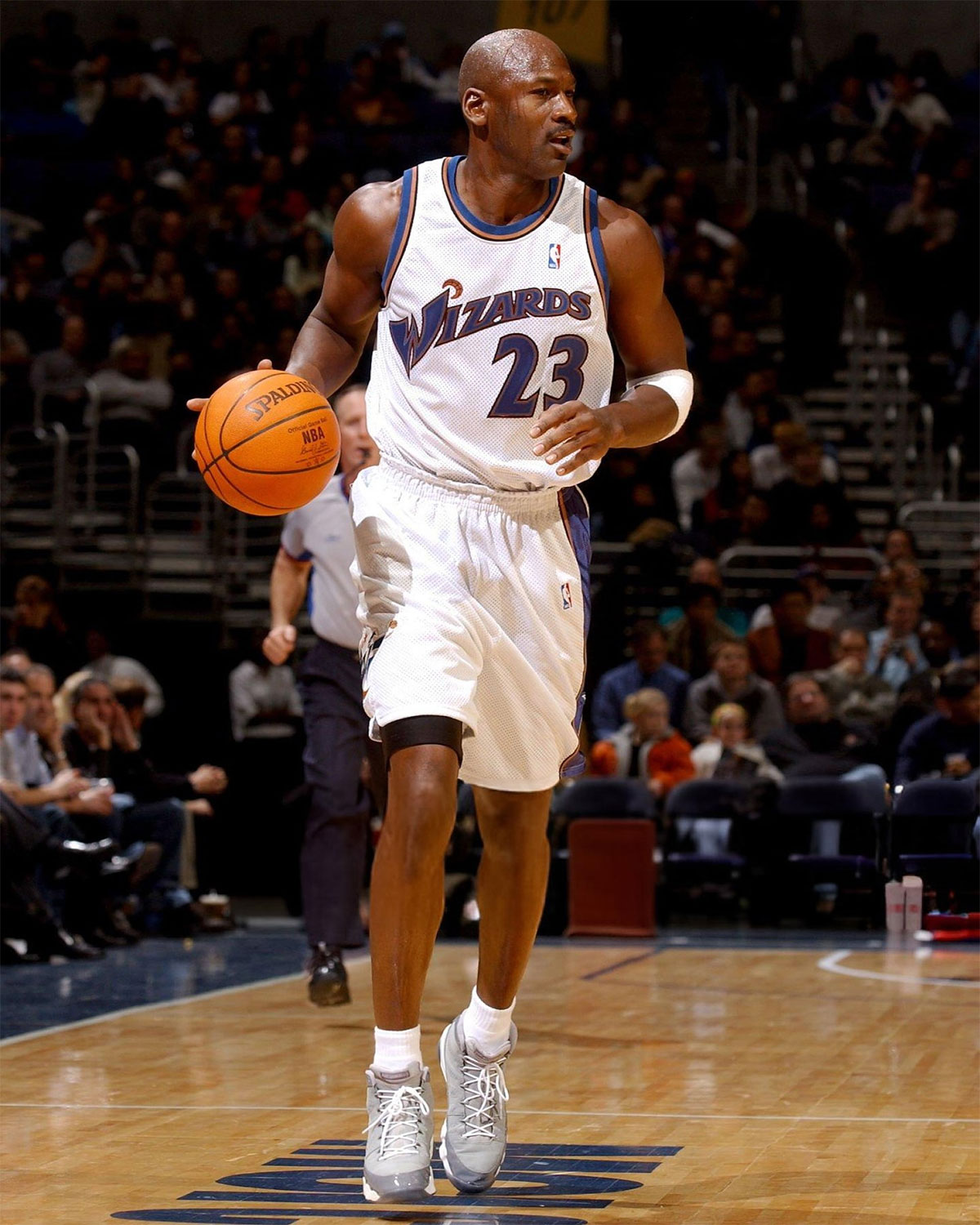Michael Jordan Wearing Air Jordan 9 Cool Grey 3
