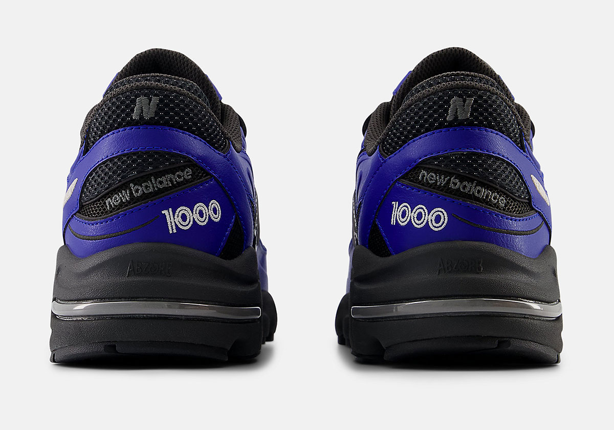 New Balance 1000 Dark Royal Black M1000msp 3