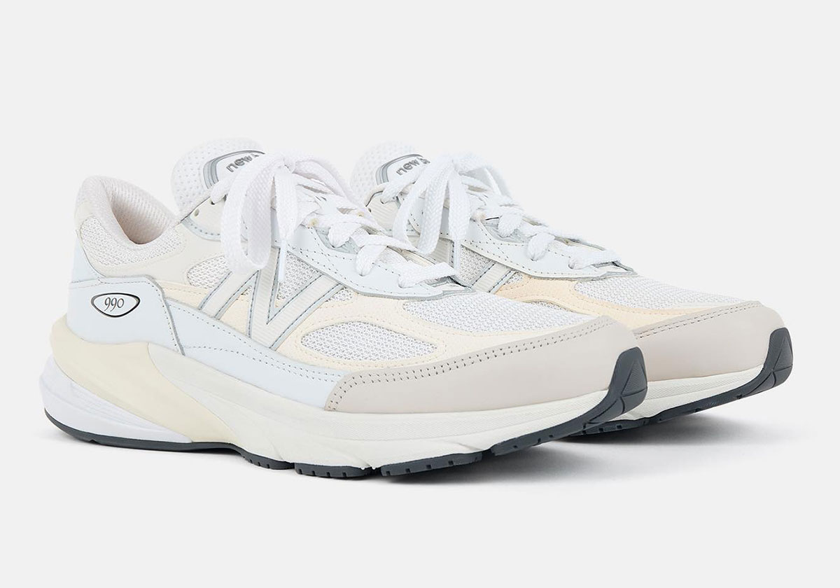 New Balance 990v6 Made In Usa White Sea Salt U990gb6