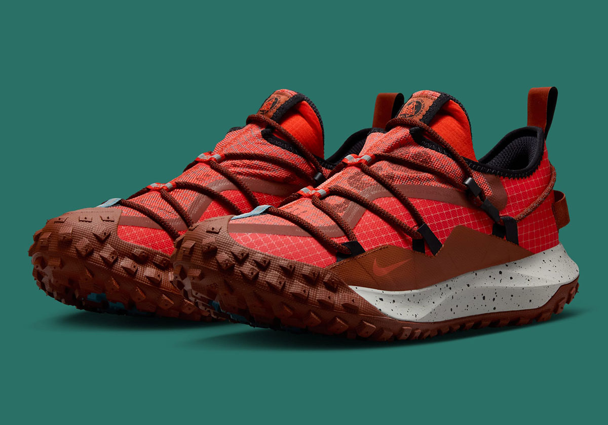 Nike Acg Mountain Fly Low Gore Tex Red Ib7328 200 6