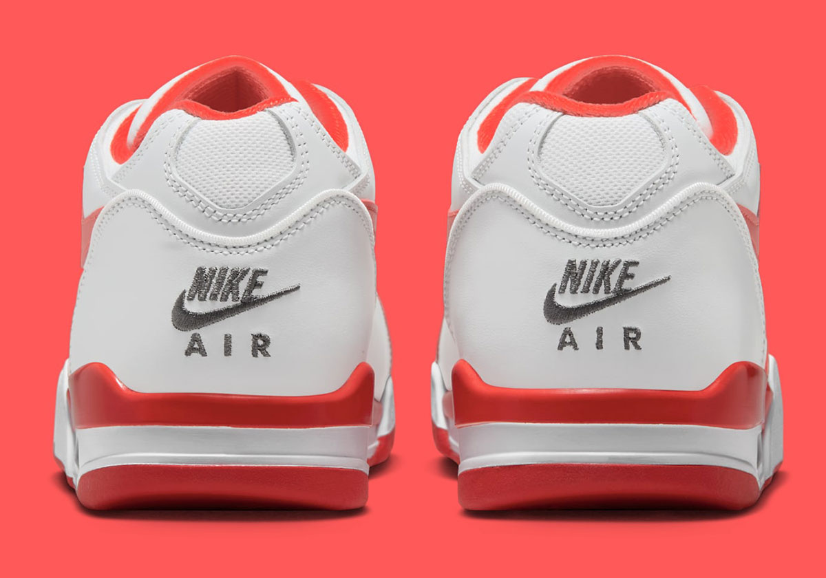 Nike Air Flight 89 Low White Crimson Hj4484 001 5