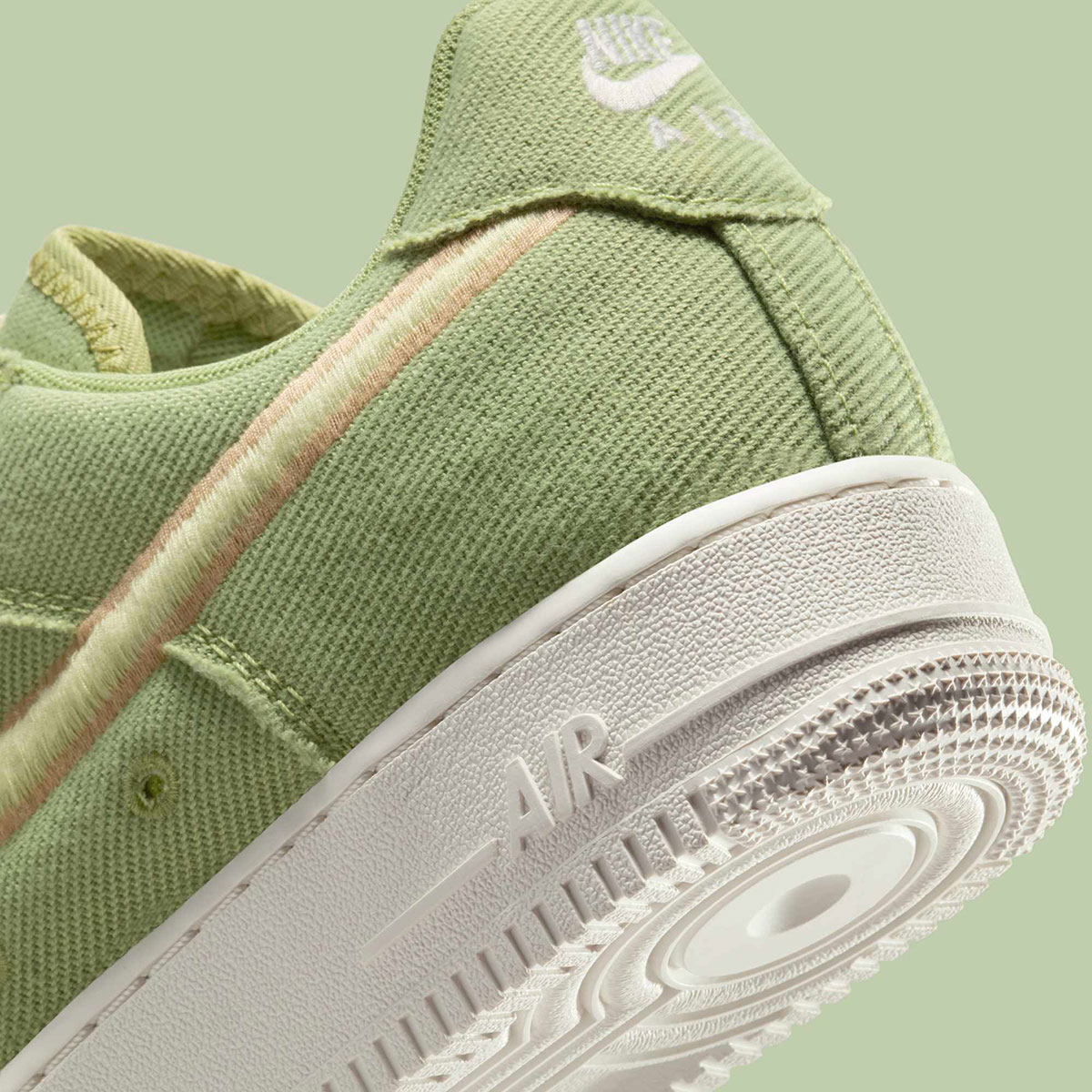 Nike Air Force 1 Low Canvas Dusty Olive Olive Aura Hemp Phantom Hv1204 300 3