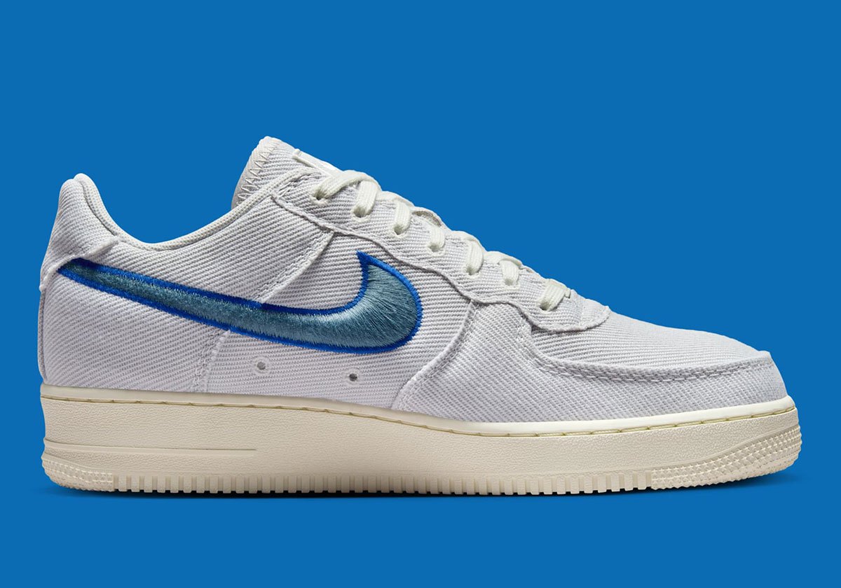 Nike Air Force 1 Low Canvas Photon Dust Smokey Blue Game Royal Pale Ivory Hv1204 001 3