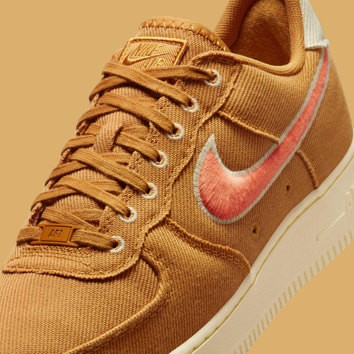 Nike Air Force 1 Low Tan Orange Hv1204 700 1