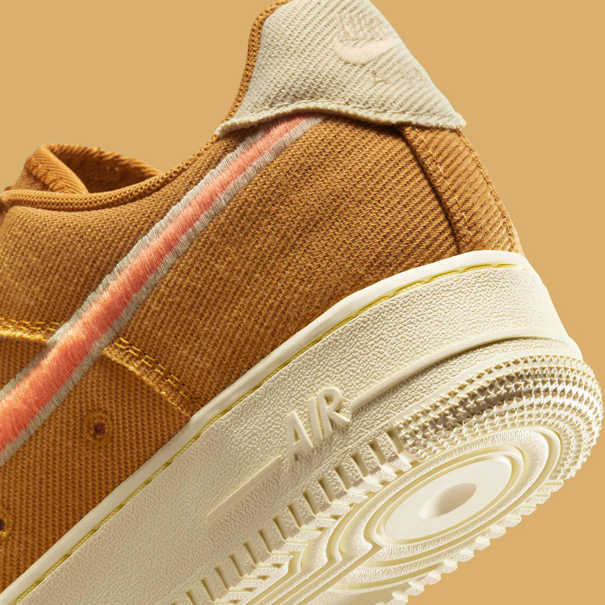 Nike Air Force 1 Low Tan Orange Hv1204 700 2