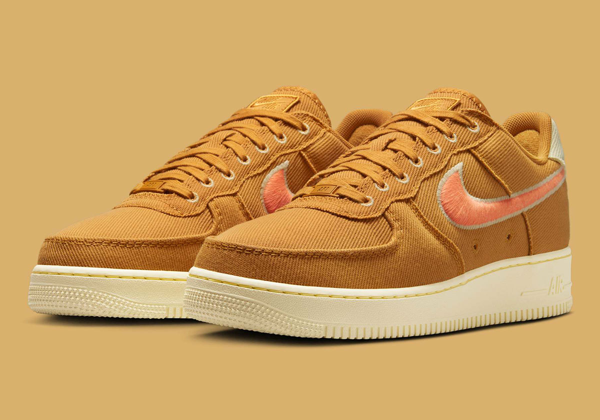 Nike Air Force 1 Low Tan Orange Hv1204 700 3