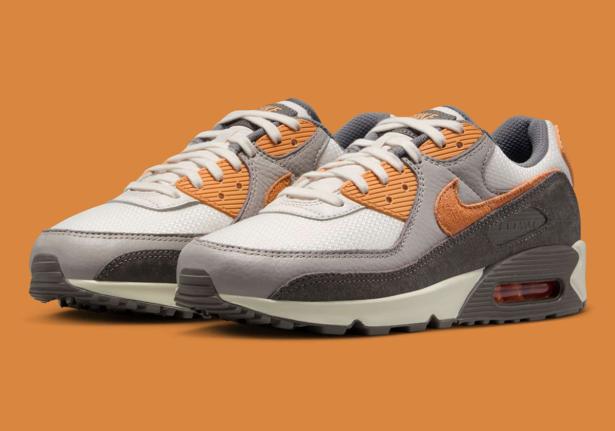 "Copper Moon" Accents Come To A Rusty Nike Air Max 90