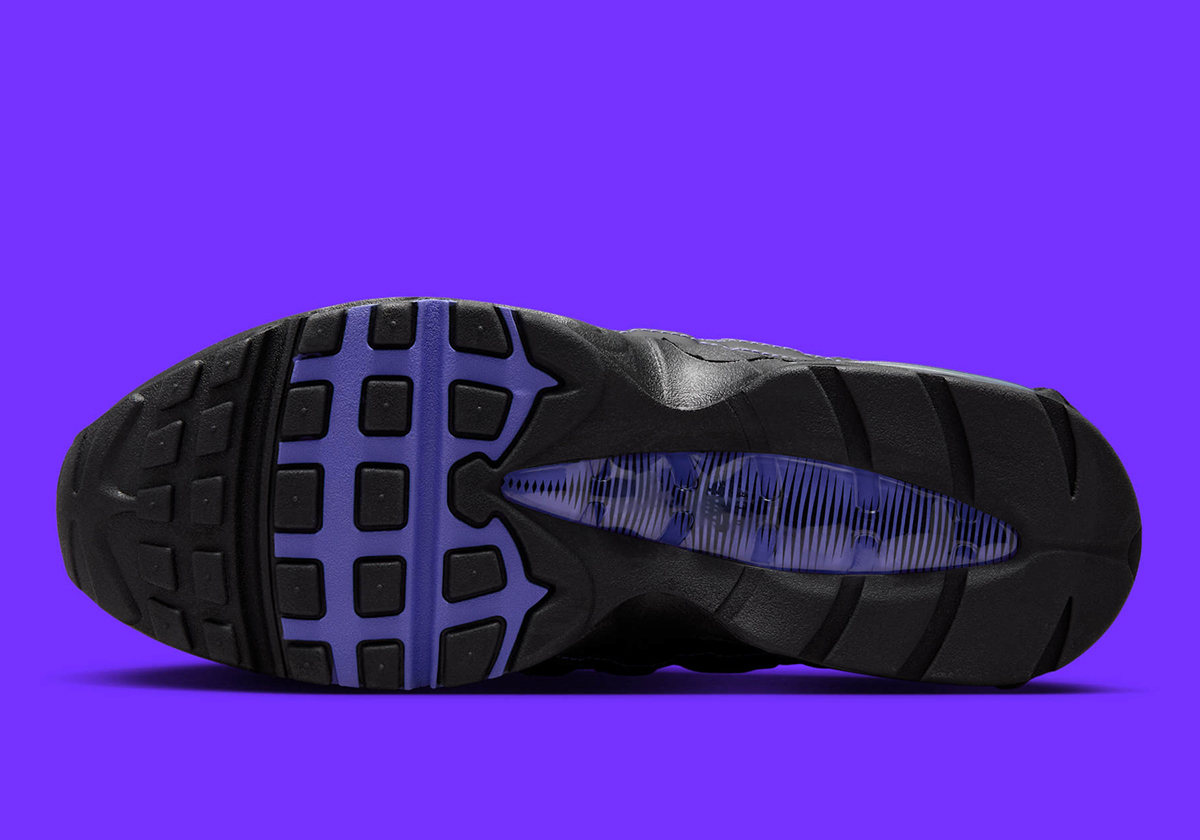 Nike Air Max 95 Black Persian Violet Wolf Grey Ib7936 001 2