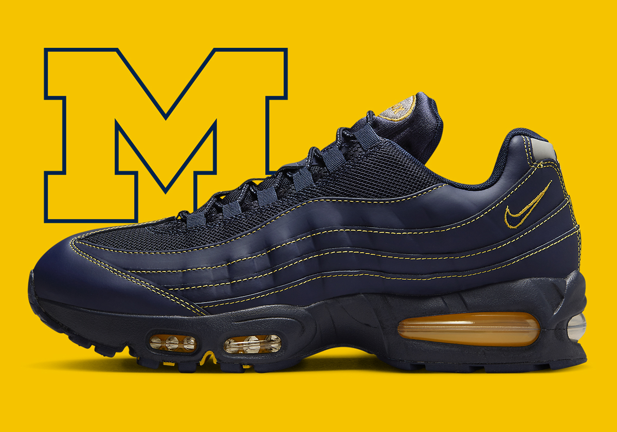 Michigan Colors Decorate The Nike Air Max 95