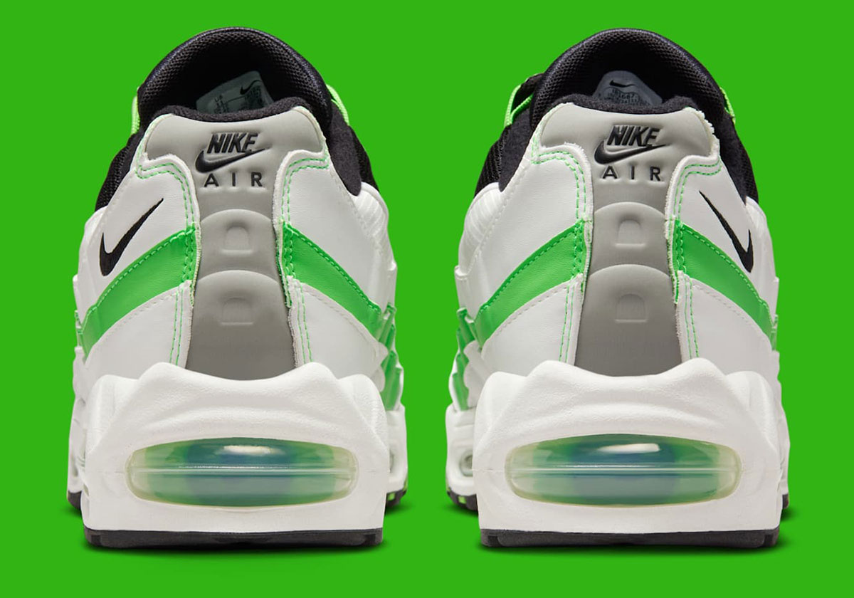 Nike Air Max 95 Summit White Black Green Gusto Ib1667 100 2