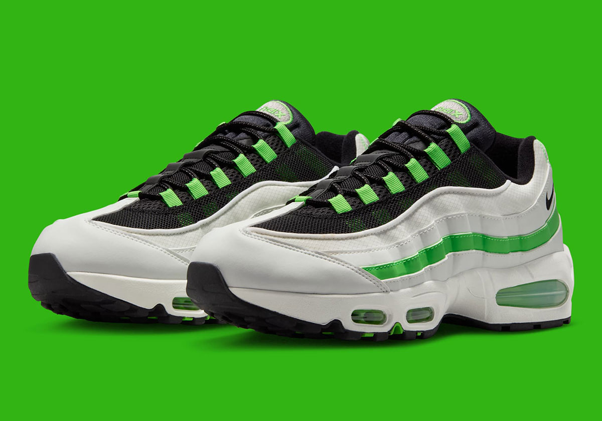 The Big Bubble Nike Air Max 95 Works In "Green Gusto" Accents