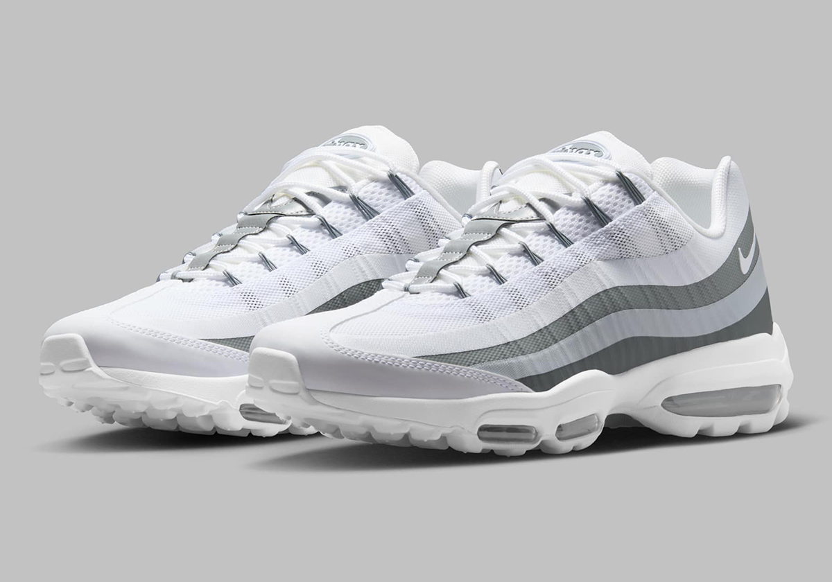 The Nike Air Max 95 Ultra Cleans Up In “Wolf Grey”