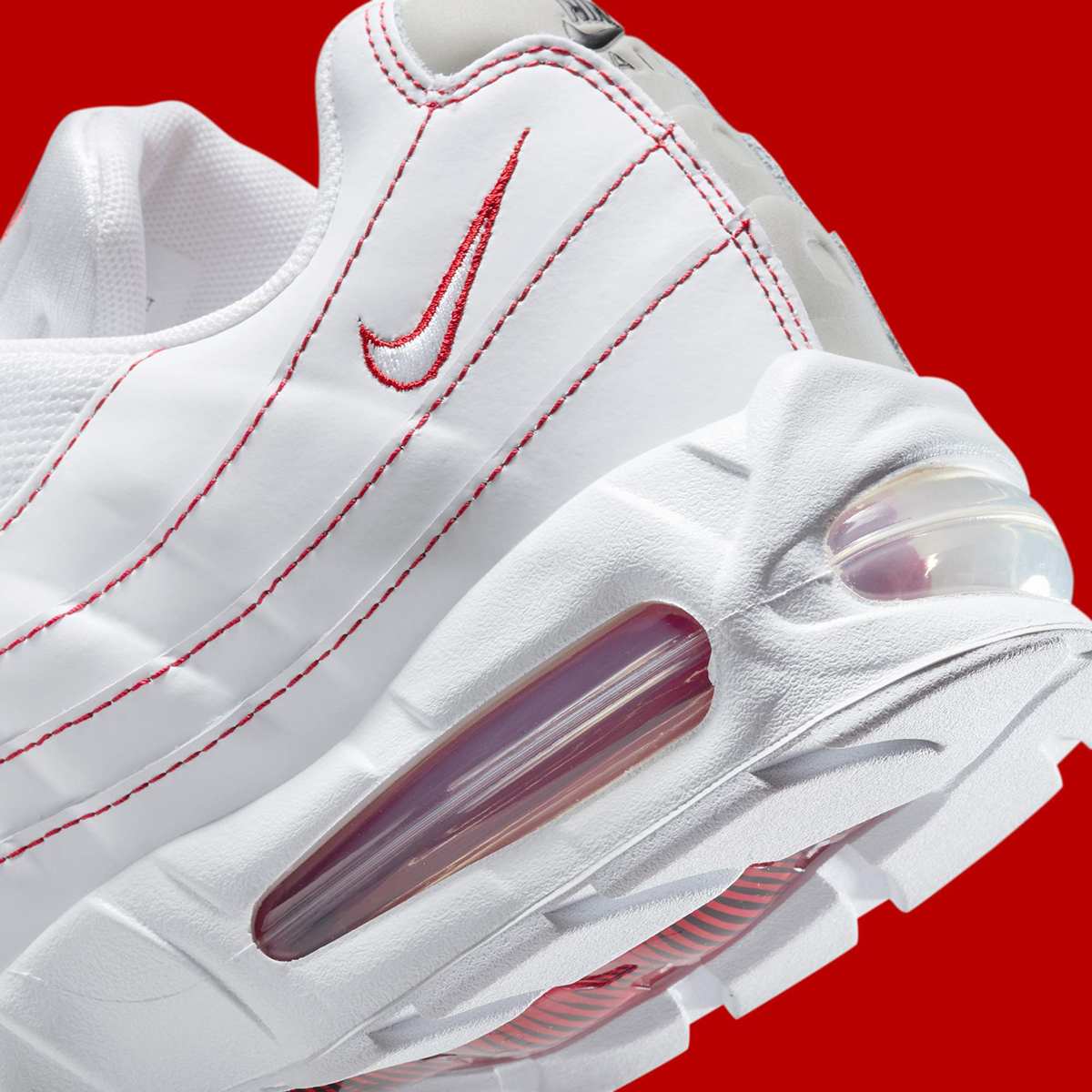 Nike Air Max 95 White University Red Wolf Grey Ib7936 100 6