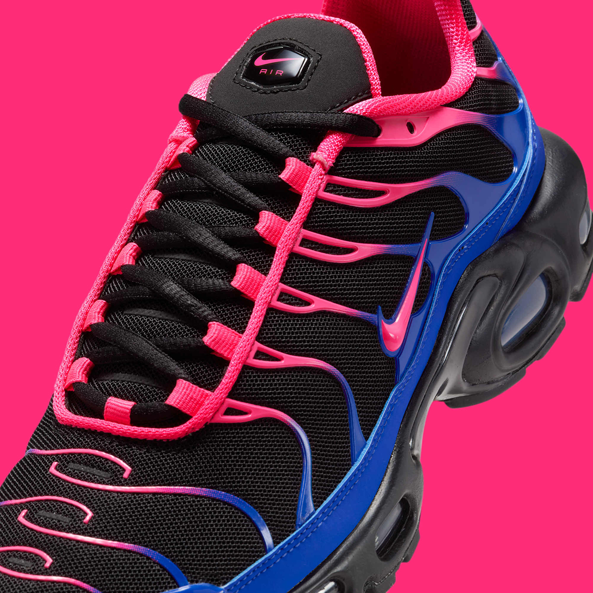Nike Air Max Plus Black Hyper Pink Racer Blue Salsa Red If6146 001 3