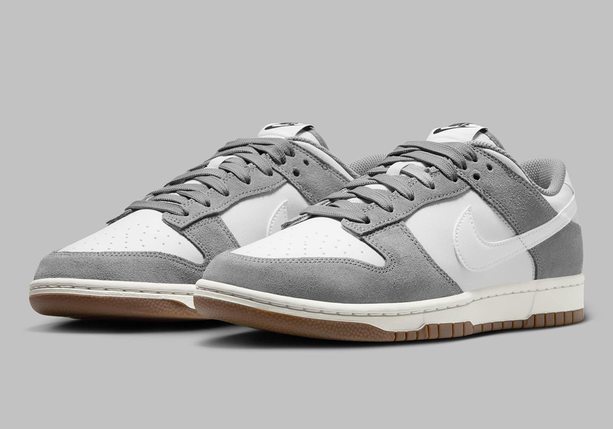 Nike Elevates This Dunk Low "Cool Grey" With A Gum Sole