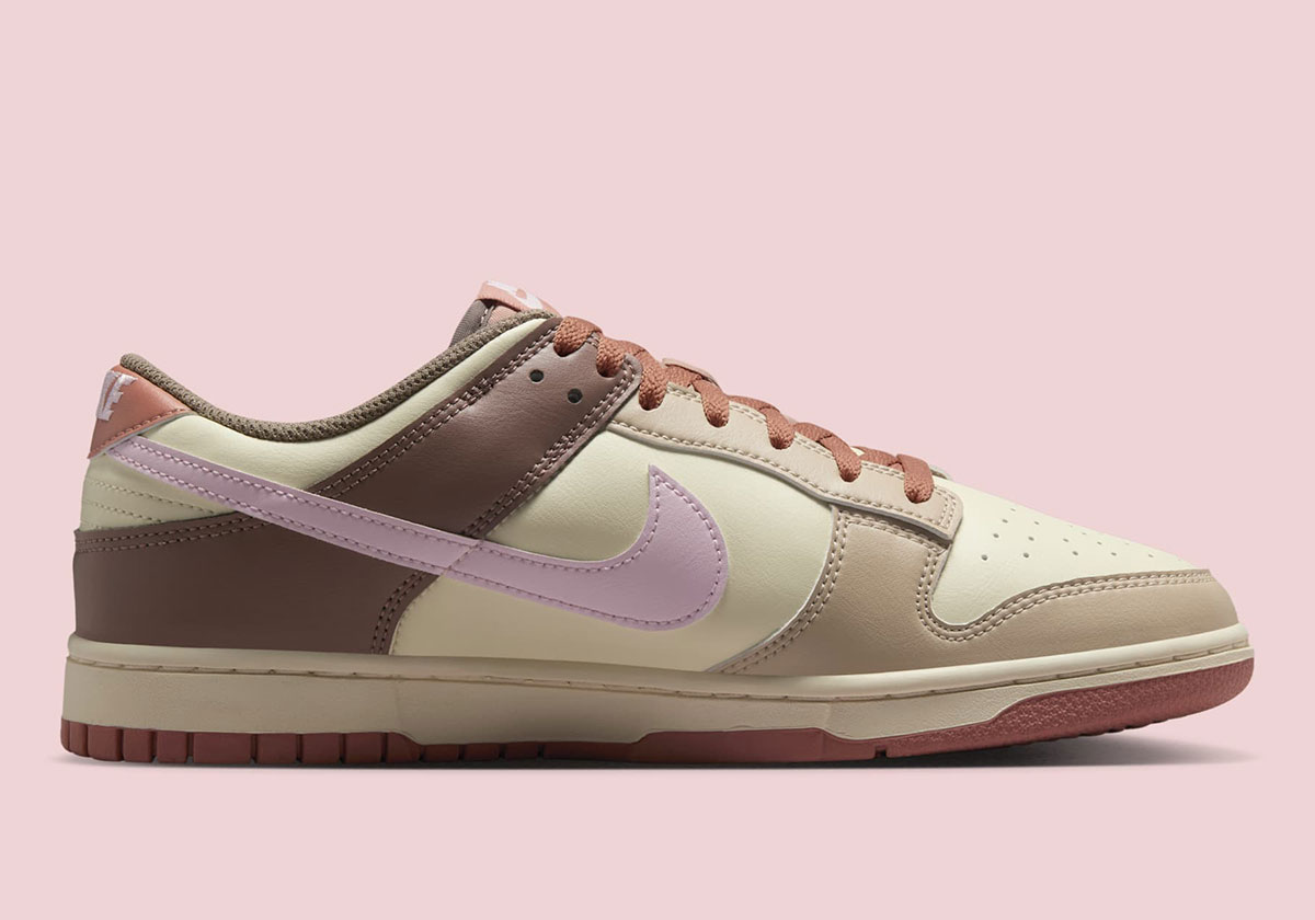 Nike Dunk Low Desert Khaki Coconut Milk Mink Brown Pink Foam Hf5441 200 1