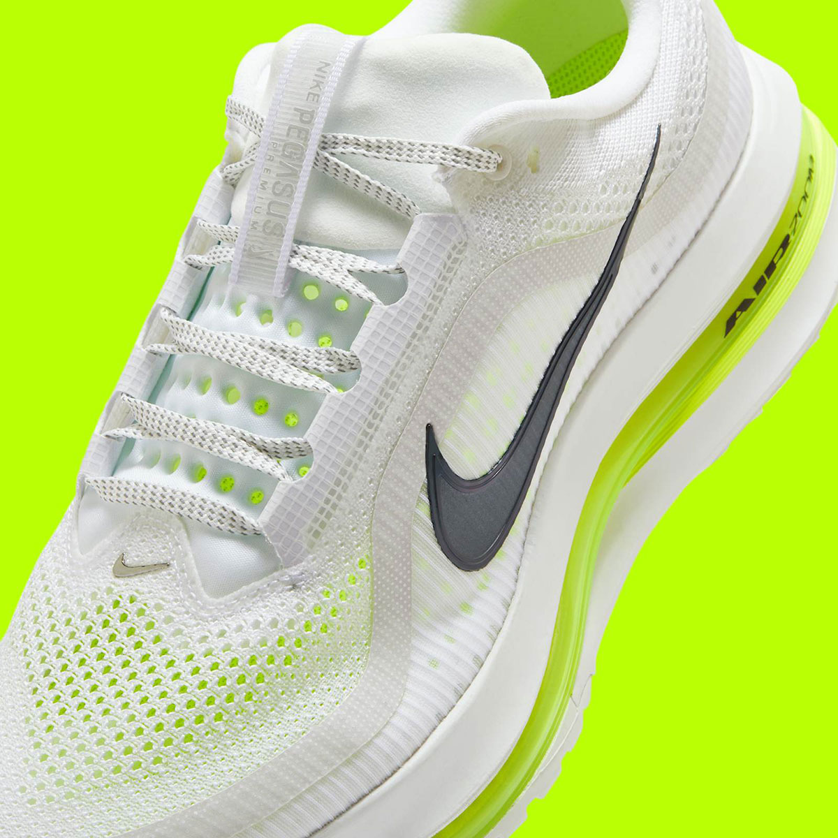 Nike Pegasus Premium White Summit White Volt Black Hq2592 100 5
