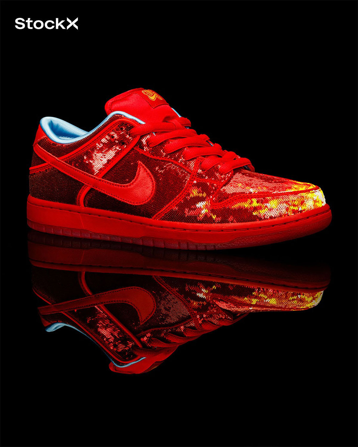 Nike Sb Dunk Low Red Slippers 85 Pairs 2