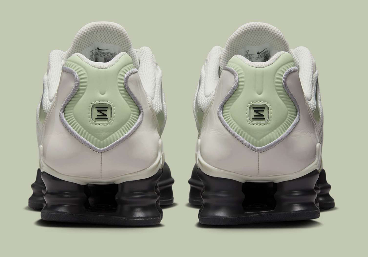 Nike Shox Tl Light Bone Olive Aura Metallic Silver Off Noir Fv0939 002 2