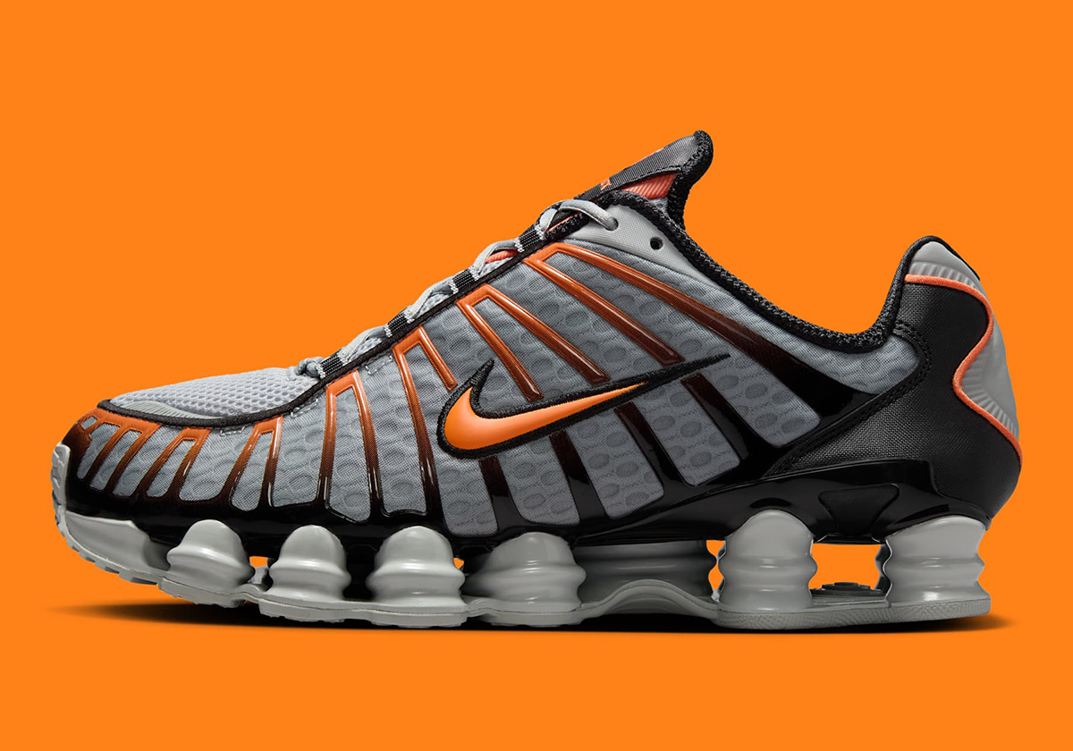 Nike Shox Tl Light Smoke Grey Bright Mandarin Black Av3595 011 4
