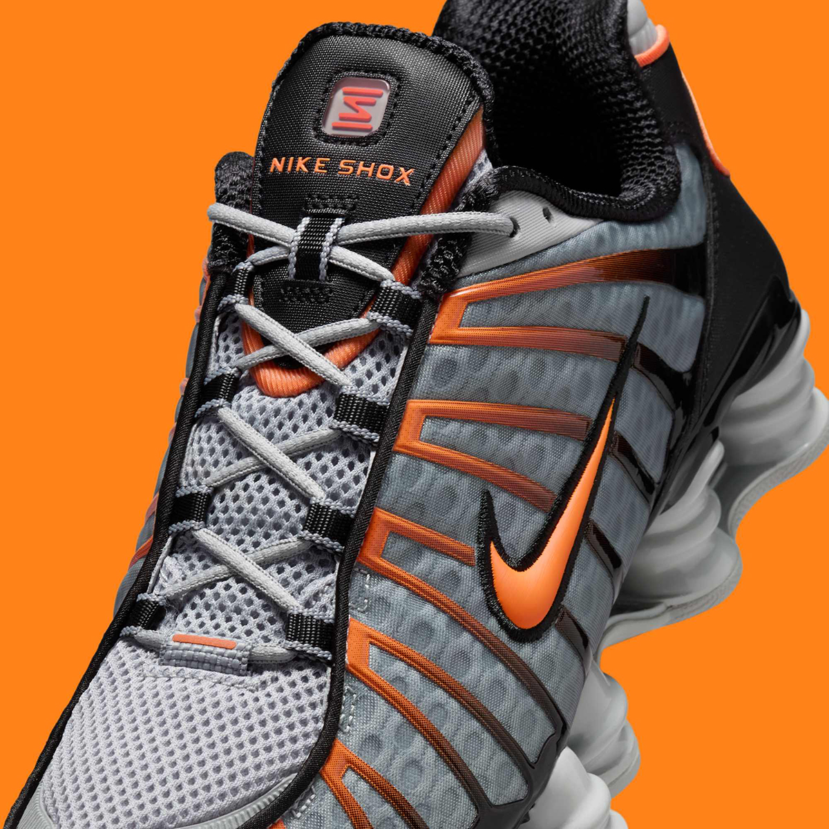 Nike Shox Tl Light Smoke Grey Bright Mandarin Black Av3595 011 7