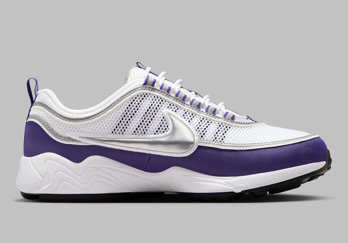 Nike Zoom Spiridon White Metallic Silver Light Concord Hf9117 100 6