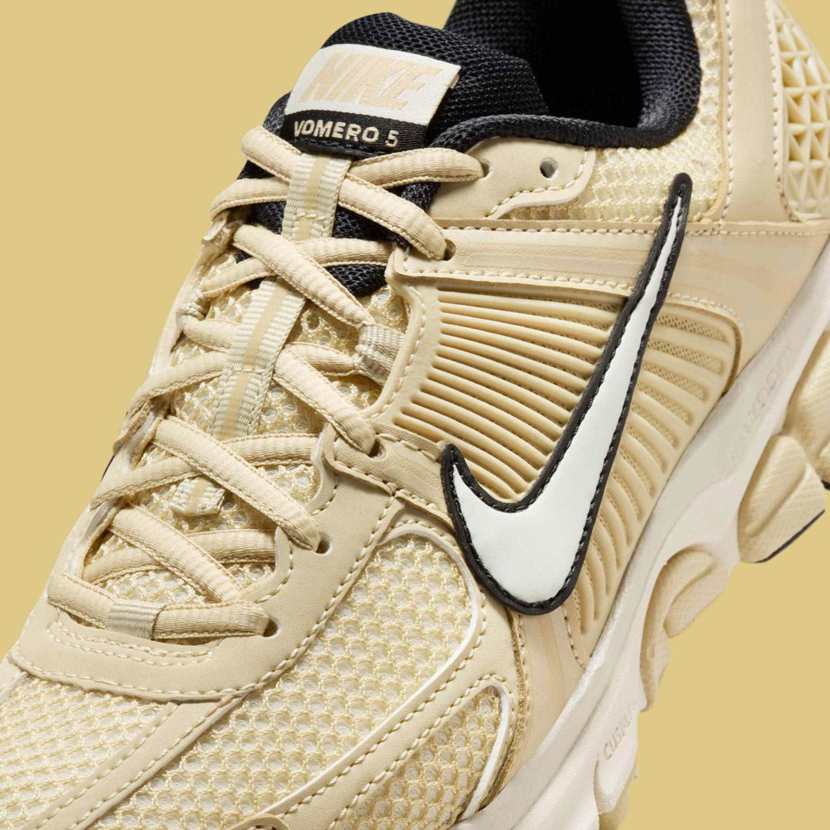 Nike Zoom Vomero 5 Gold White Black Fj2028 700 8