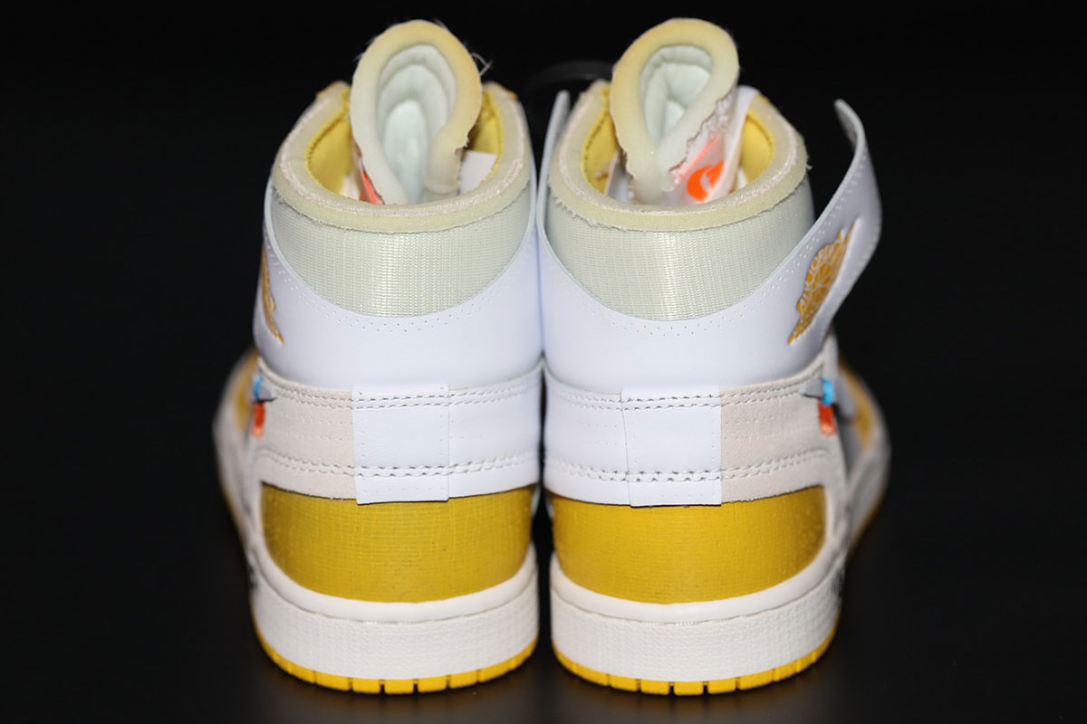Off White Air Jordan 1 Canary Yellow 9