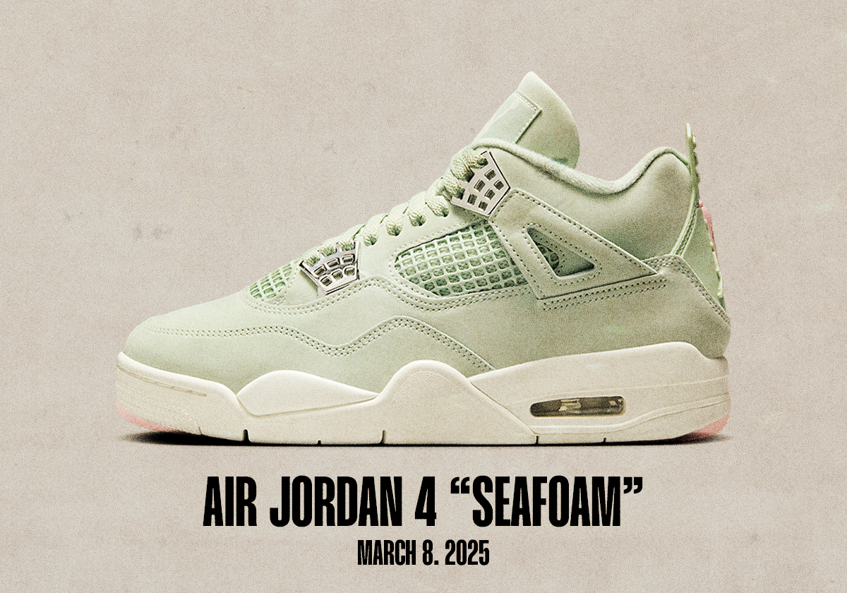 Sneaker Releases March 2 March 8 Air Jordan 4 Seafoam