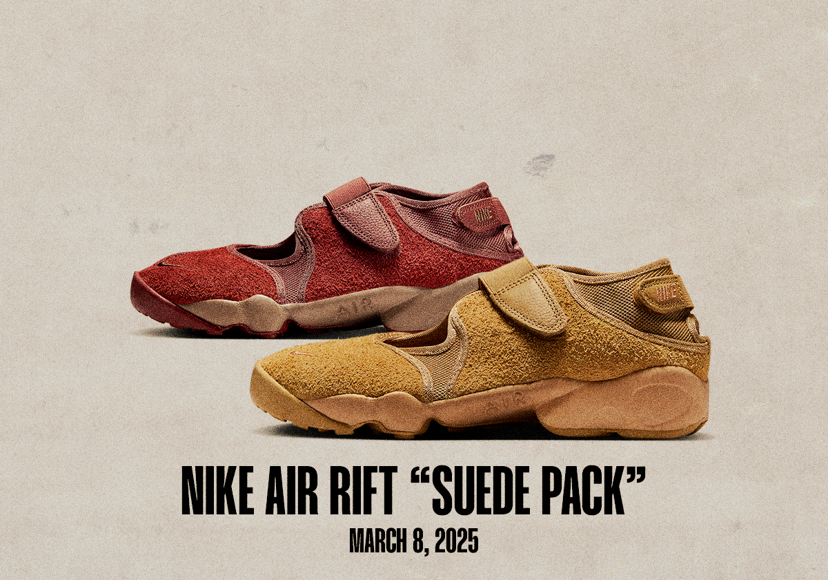 Sneaker Releases March 2 March 8 Nike Air Rift Suede Pack