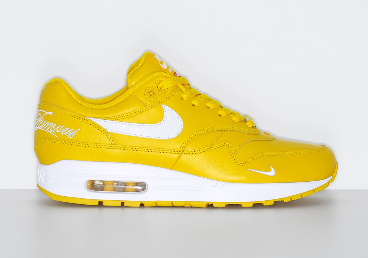 Supreme Air Max 1 Speed Yellow 1
