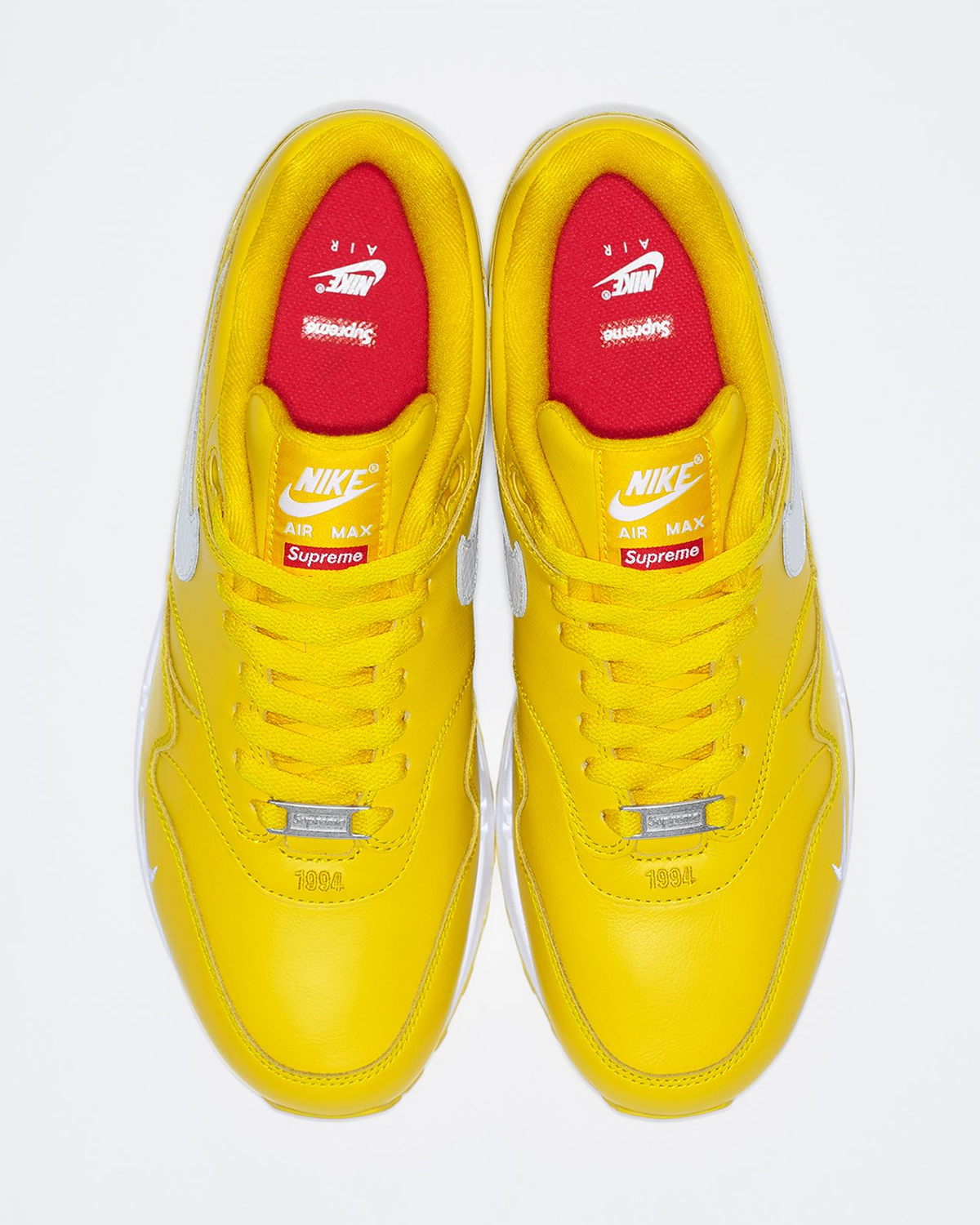 Supreme Air Max 1 Speed Yellow 3
