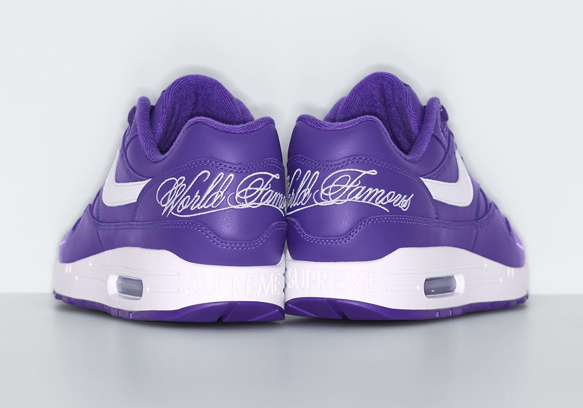 Supreme Air Max 1 Varsity Purple 2