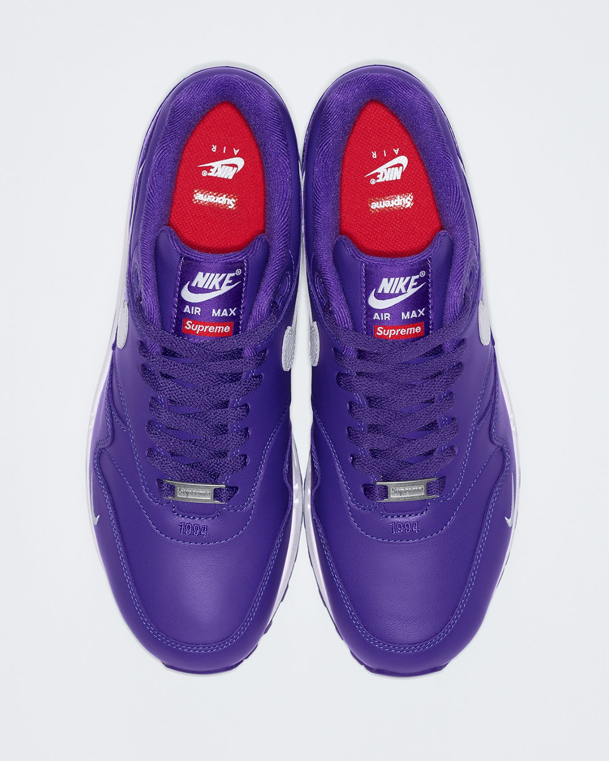 Supreme Air Max 1 Varsity Purple 3